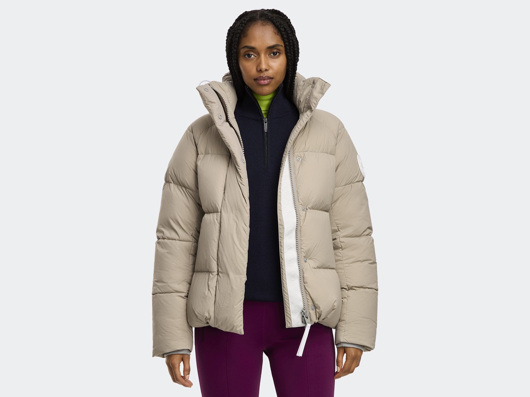 Junction Parka Pastels - Limestone