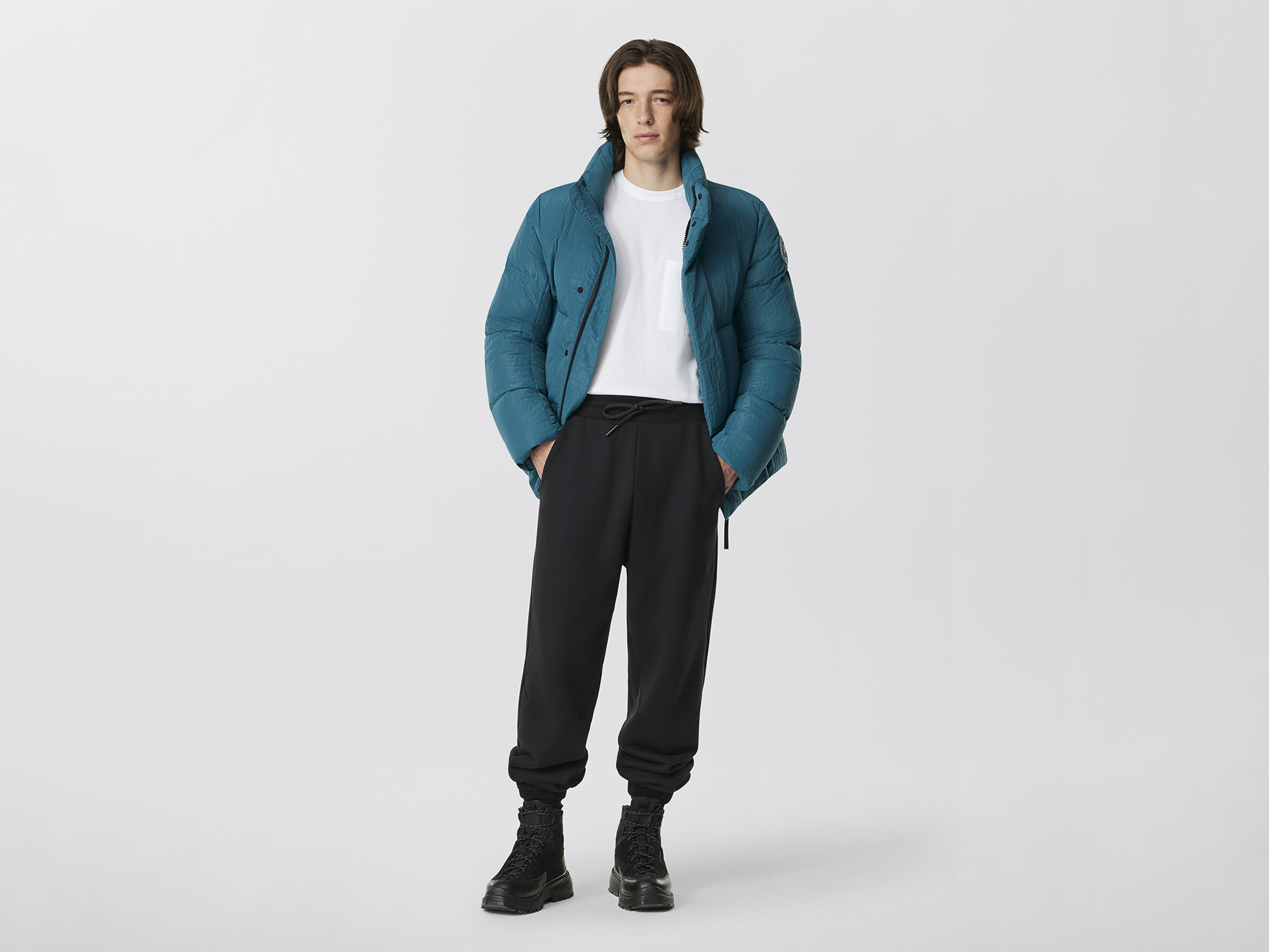 Everett Puffer City Lights - Teal Daze