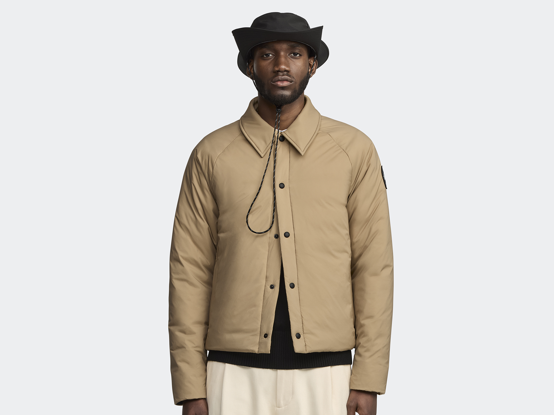 Lodge Coach Jacket Black Label - Desert Sand