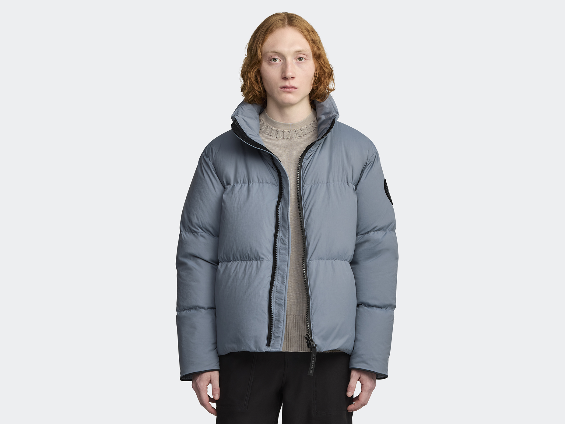Lawrence Puffer Jacket Black Label - Light Ozone Blue