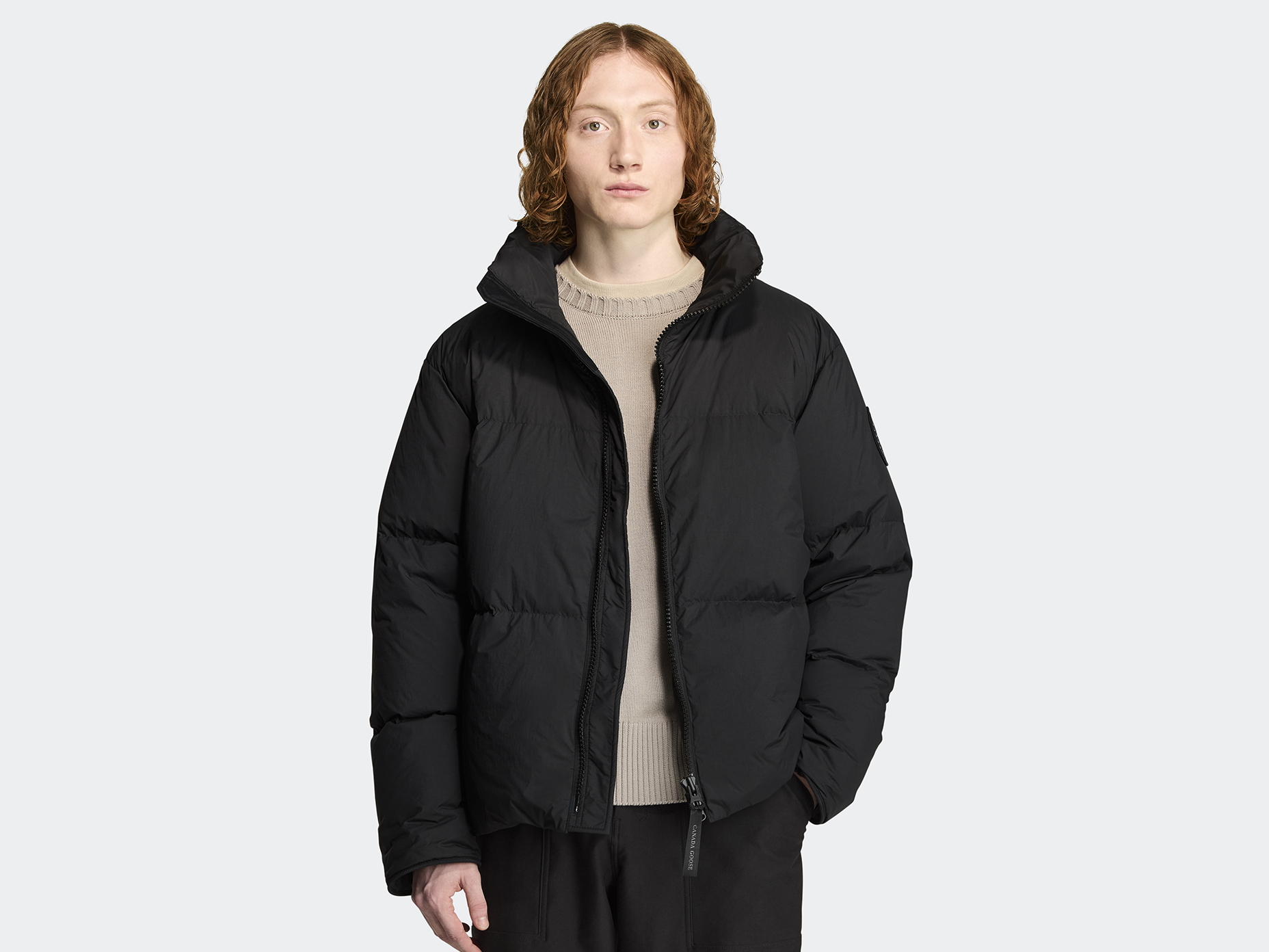 Lawrence Puffer Jacket Black Label - Black