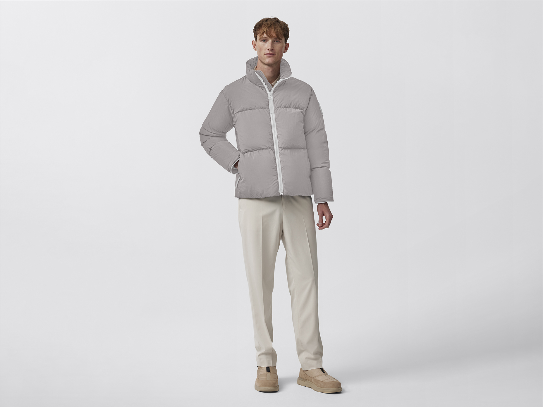 Lawrence Puffer Jacket - Moonstone Grey