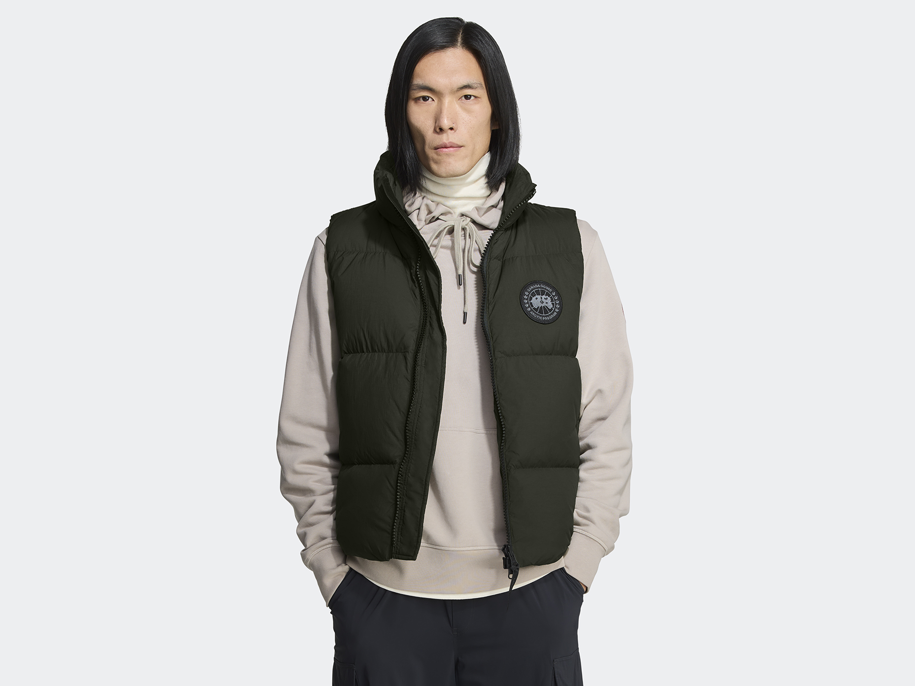 Lawrence Puffer Vest Black Label - Volcano