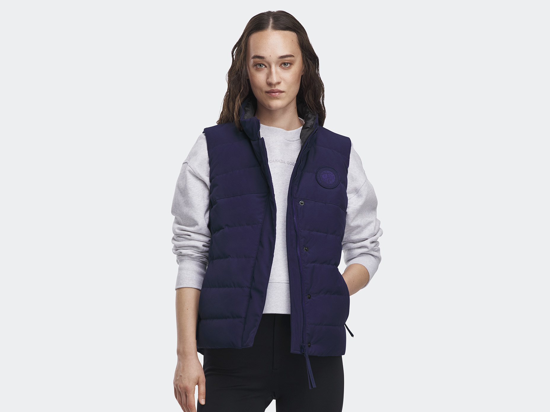 Freestyle Vest Tonal Label - Future Dusk