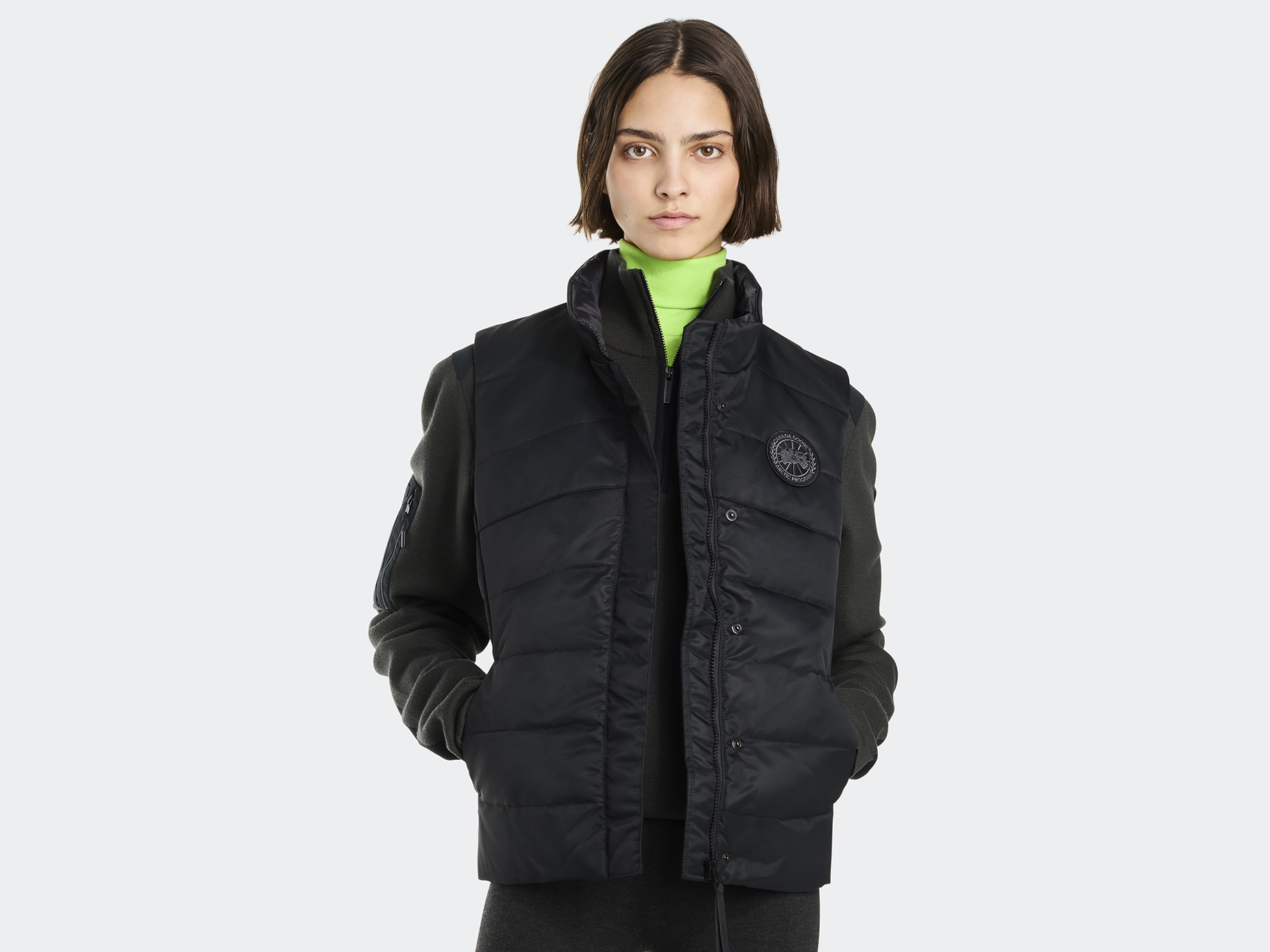 Freestyle Vest Performance Satin - Black