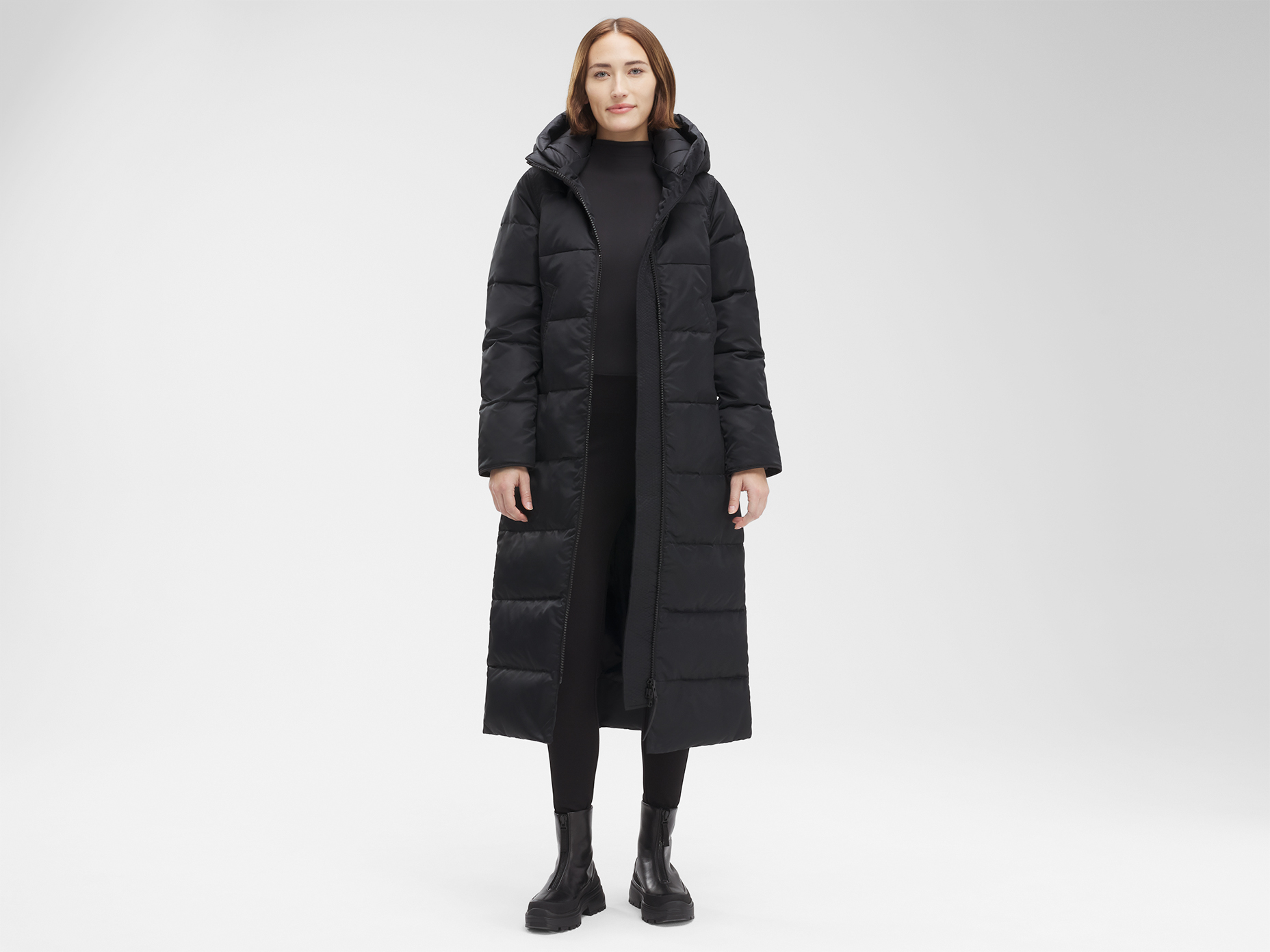 Mystique Parka Performance Satin - Black