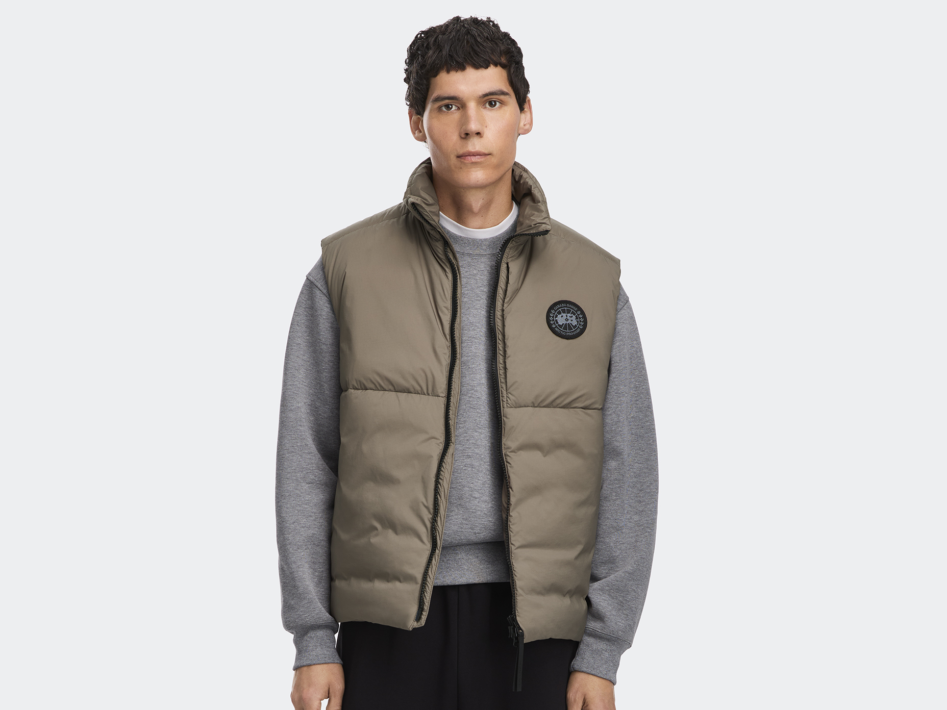 Lodge Vest Black Label - Taupe Grey
