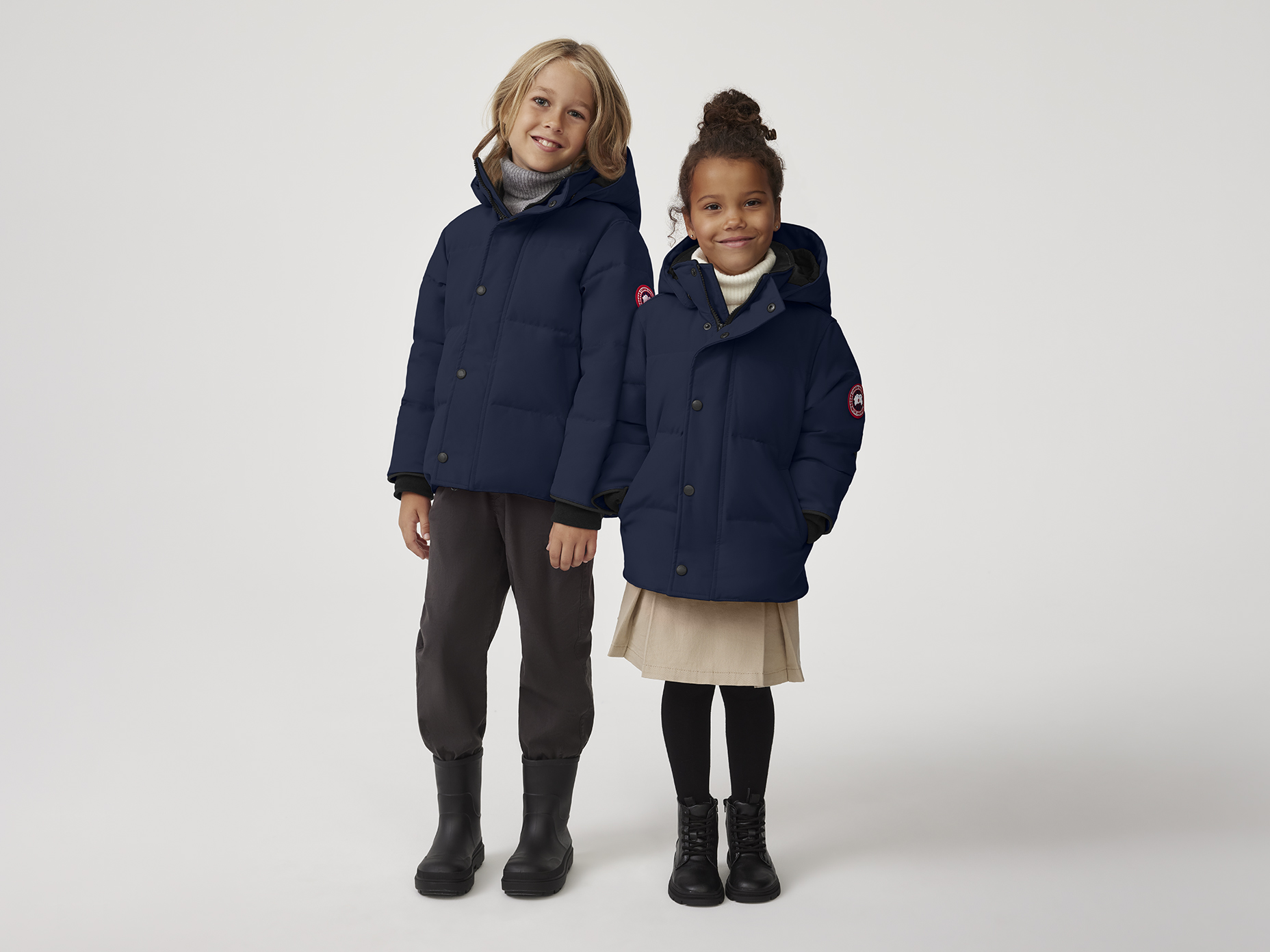 Kids Snowy Owl Parka New Edition - Atlantic Navy
