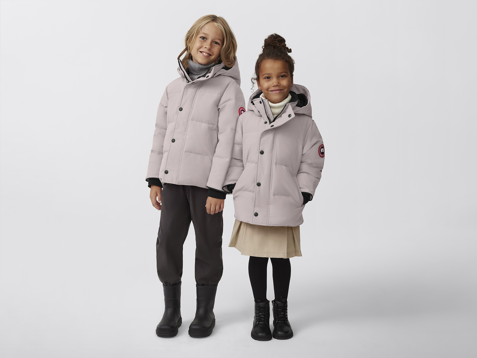 Kids Snowy Owl Parka New Edition - Lucent Rose