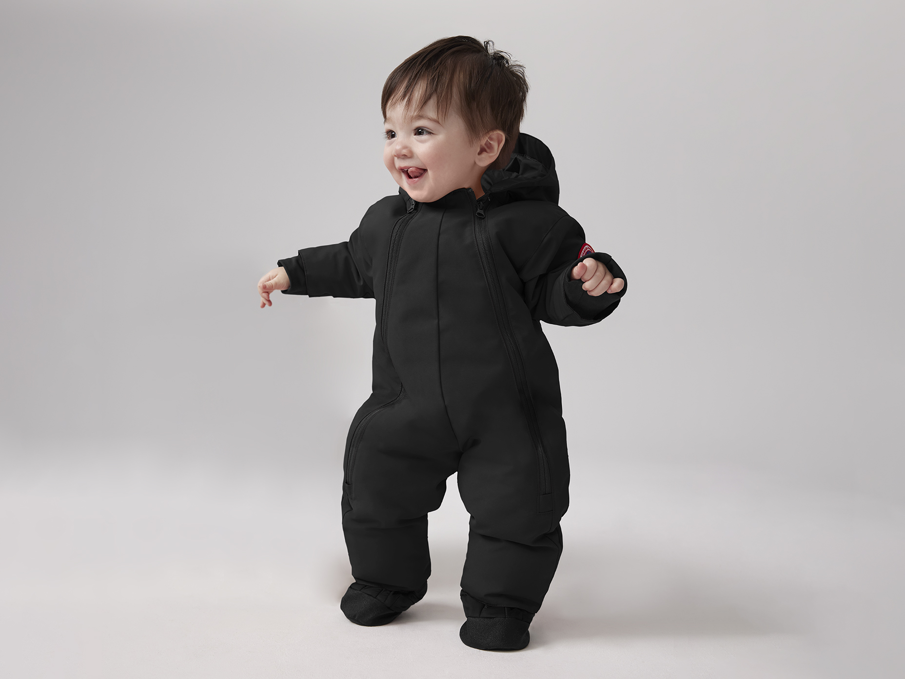 Baby Lamb Snowsuit - Black