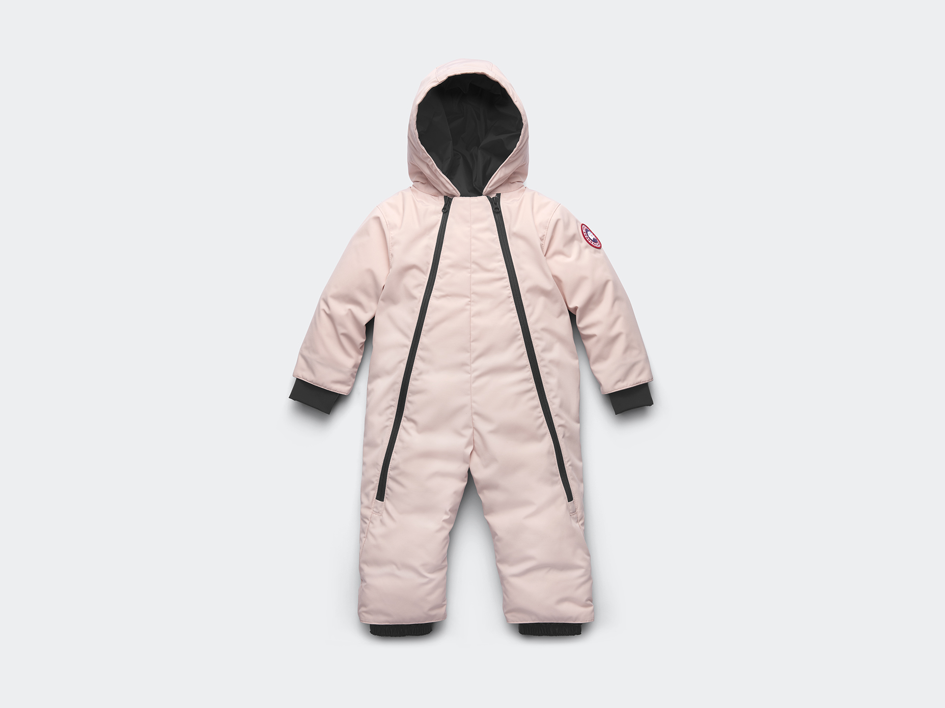 Baby Lamb Snowsuit - Vintage Rose