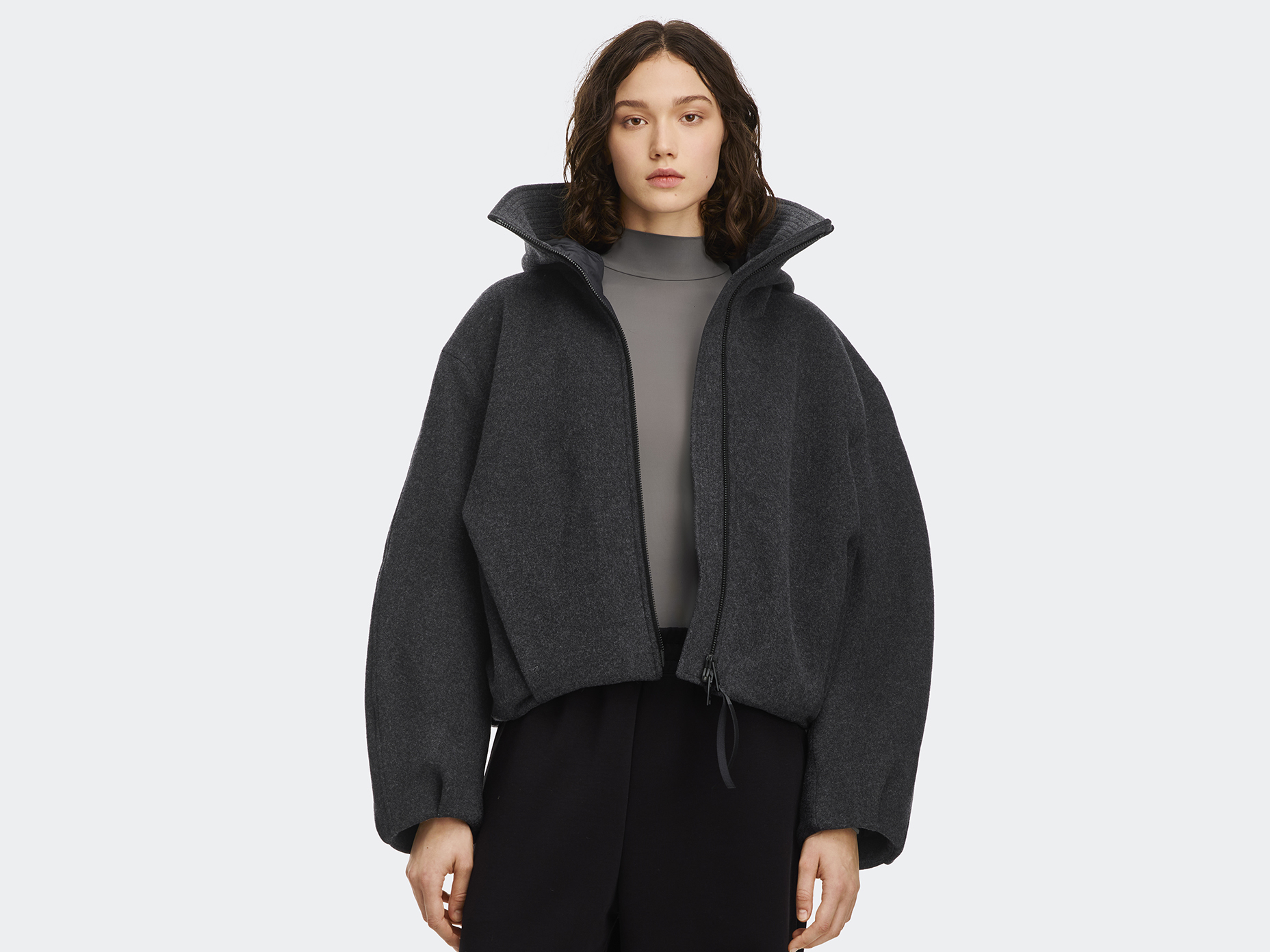 Chilliwack Bomber Wool - Carbon Heather