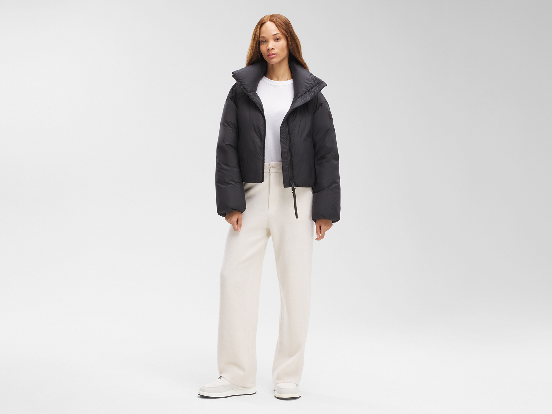 Spessa Cropped Jacket - Black