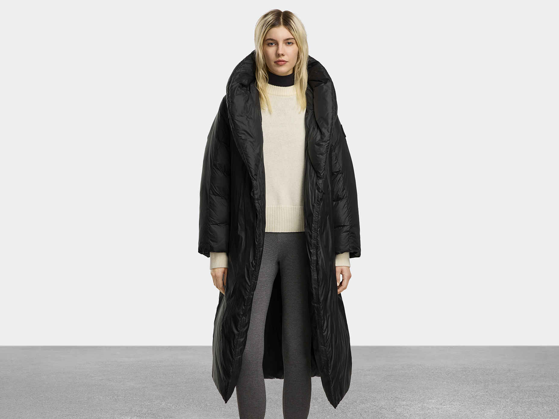 Elie Blanket Coat - Black