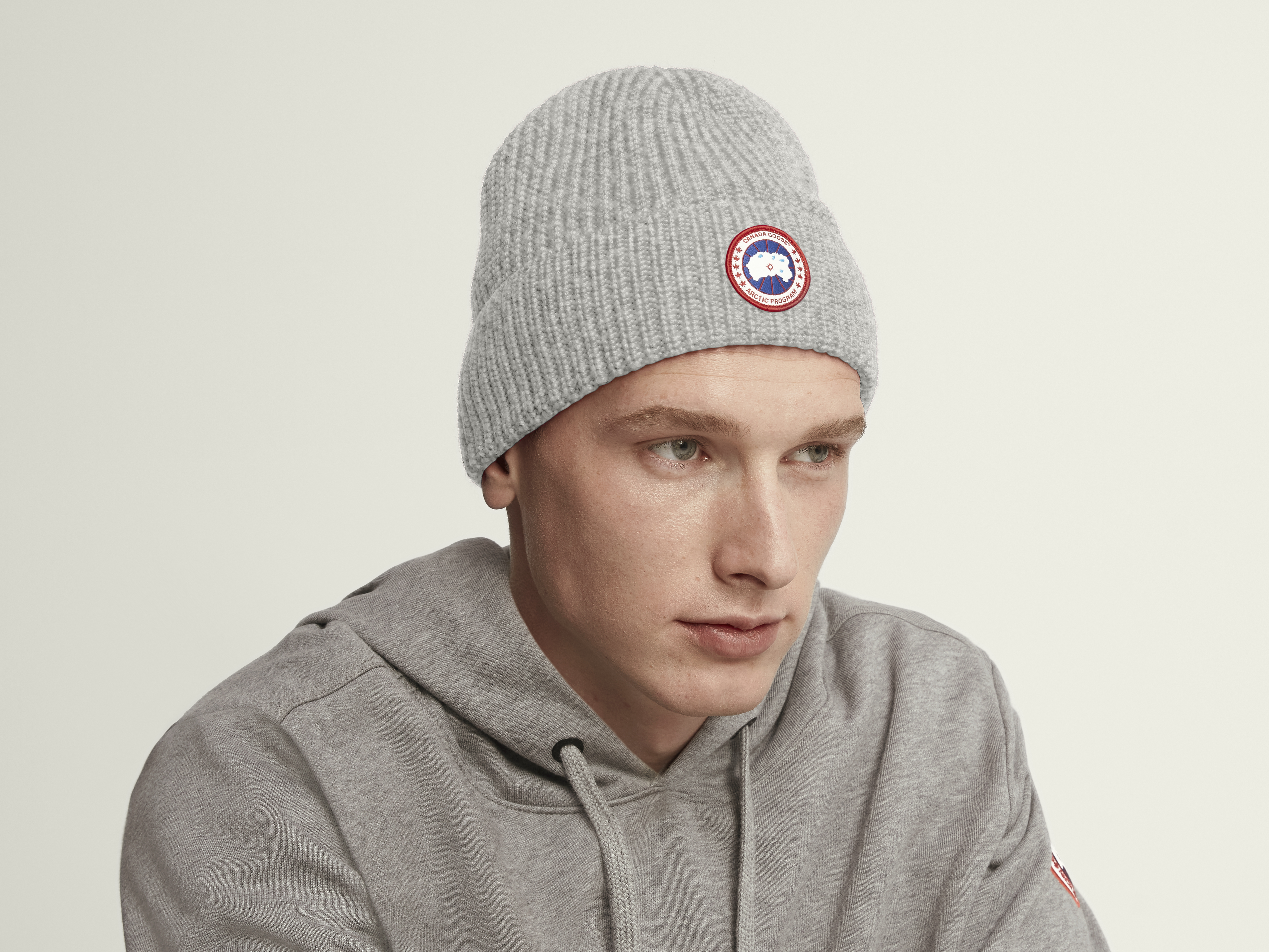 Rib Toque - Mist Grey