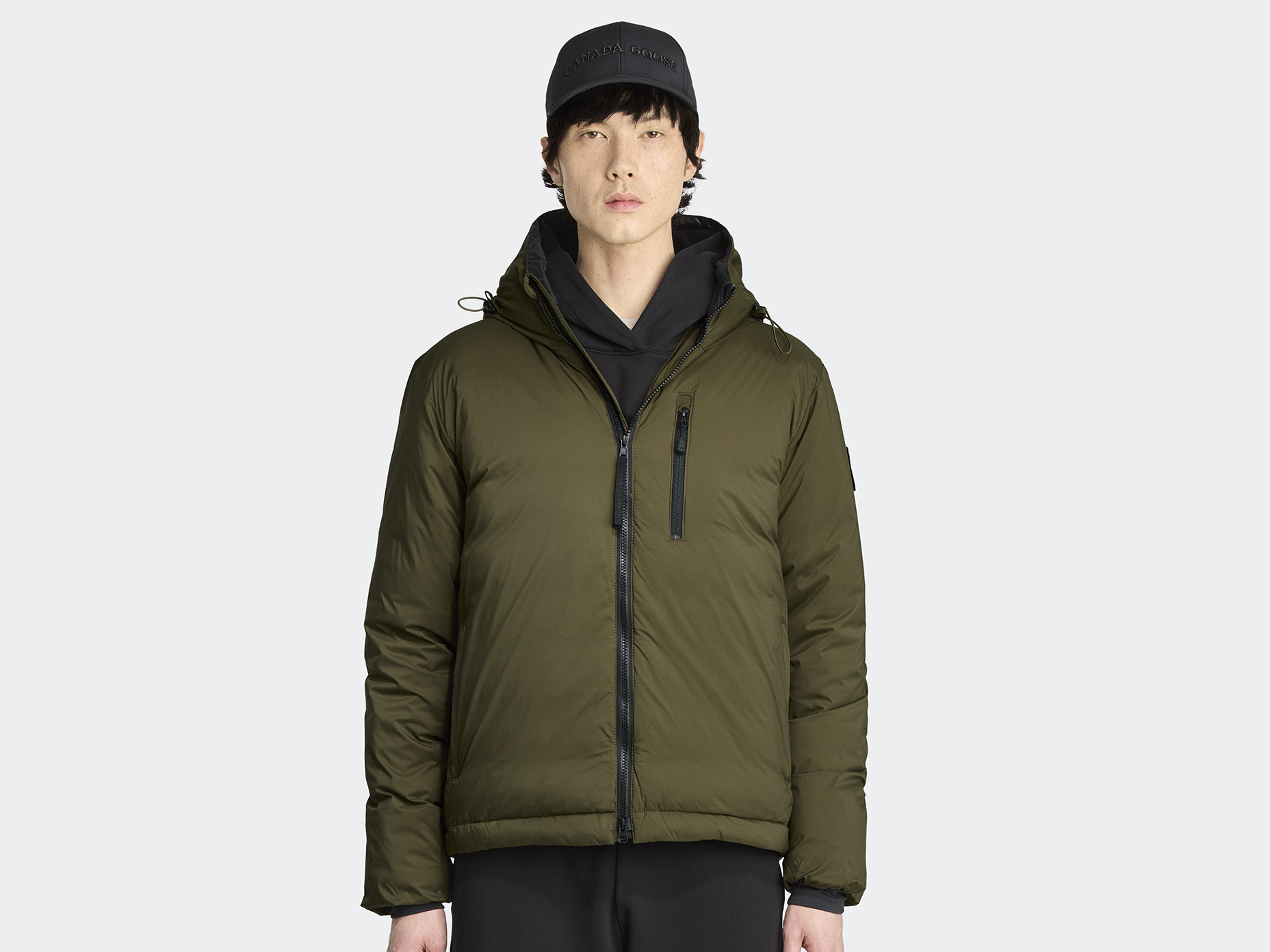 Lodge Hoodie Black Label - Military Green