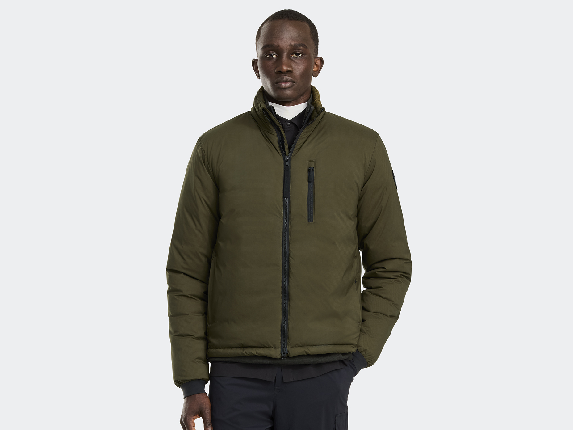 Lodge Jacket Black Label - Military Green
