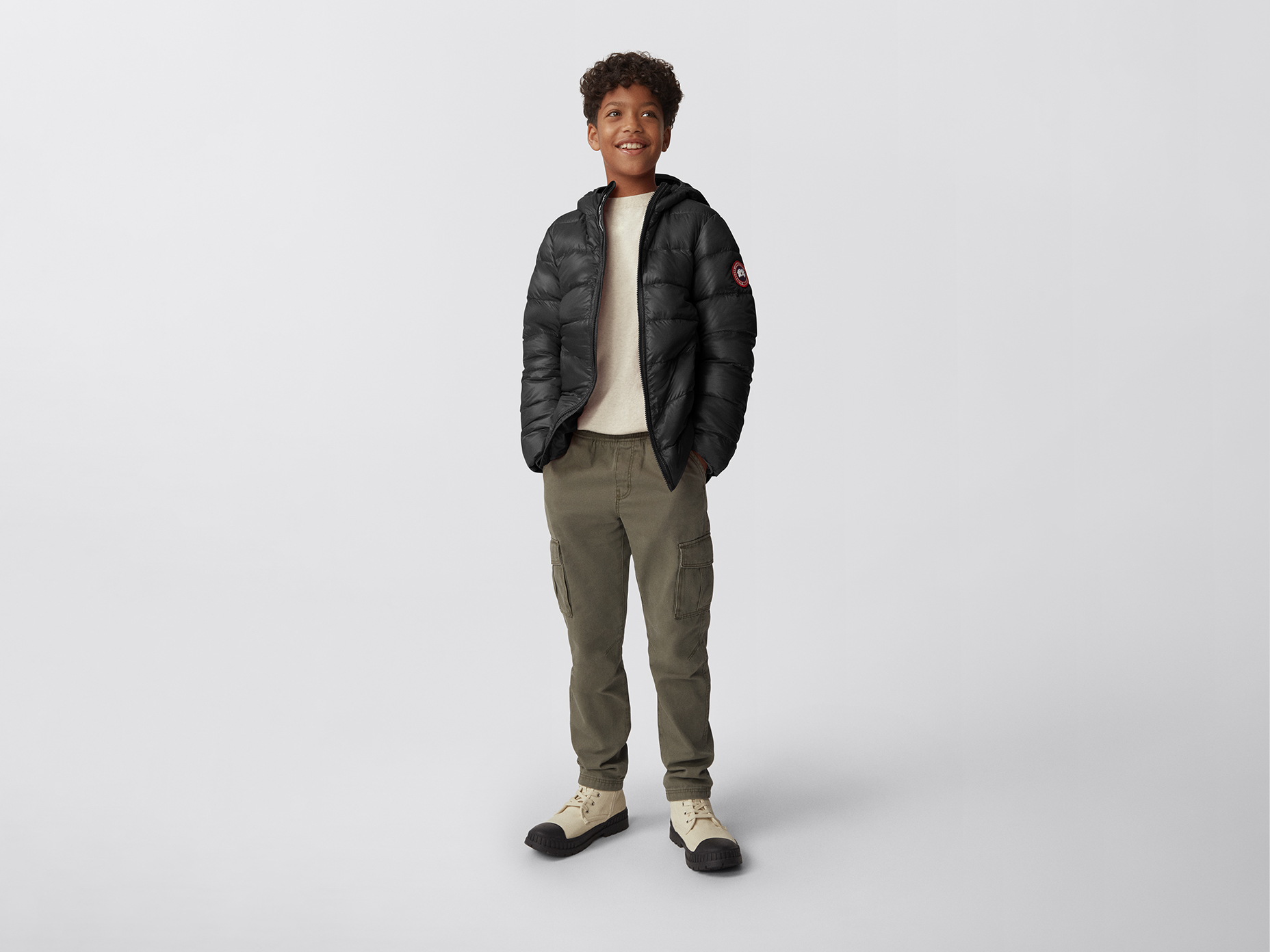 Youth Crofton Hoodie - Black