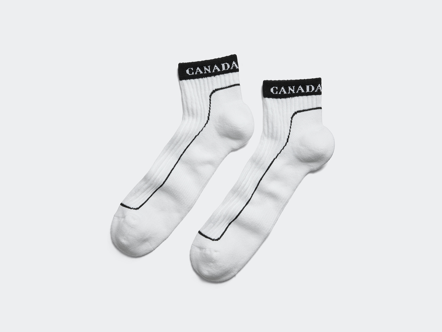 Boundary Sock Low - White