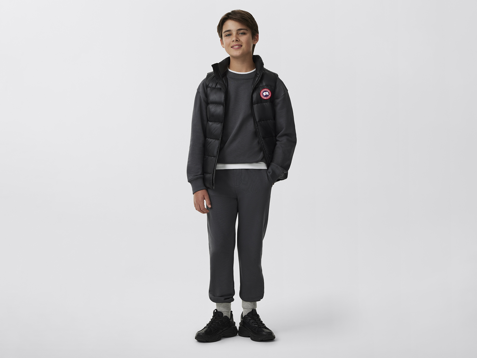 Youth Crofton Vest - Black