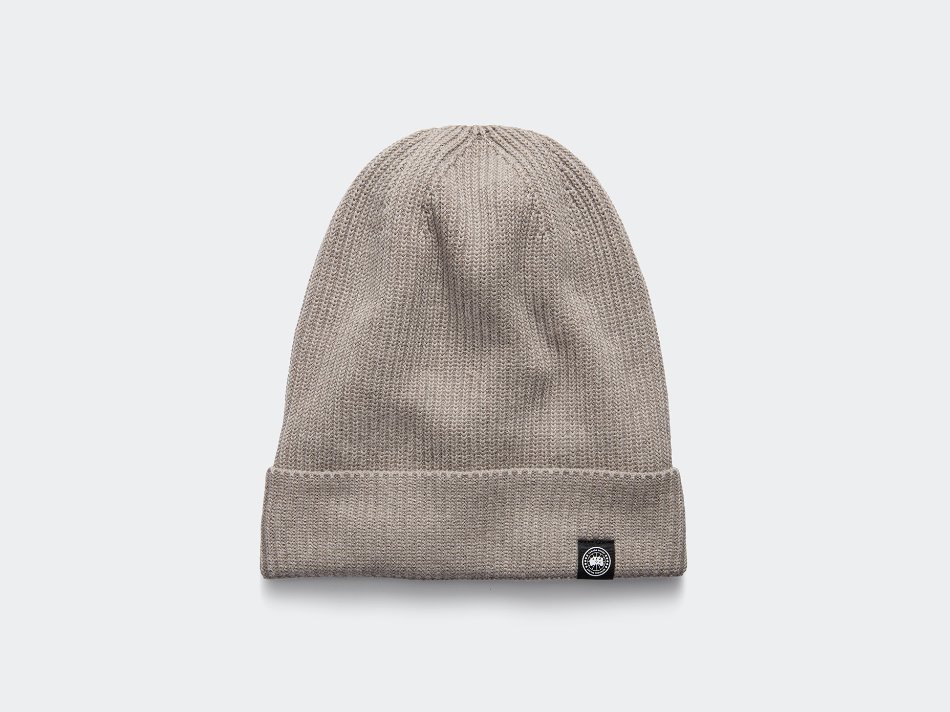 Cotton Rib Toque - Limestone Heather