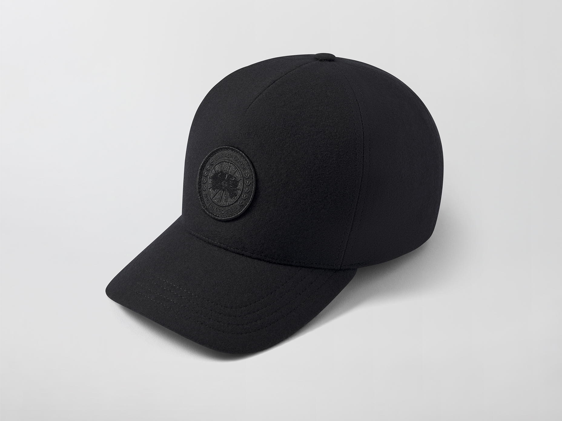 Wool Arctic Adjustable Cap - Black