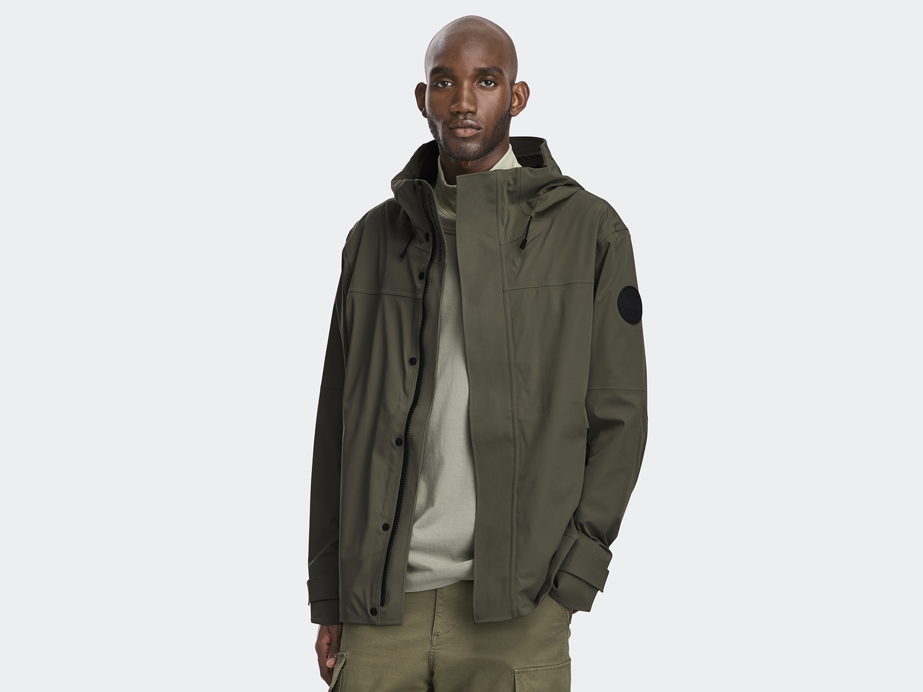Rupert Rain Jacket Black Label - Smokey Sage