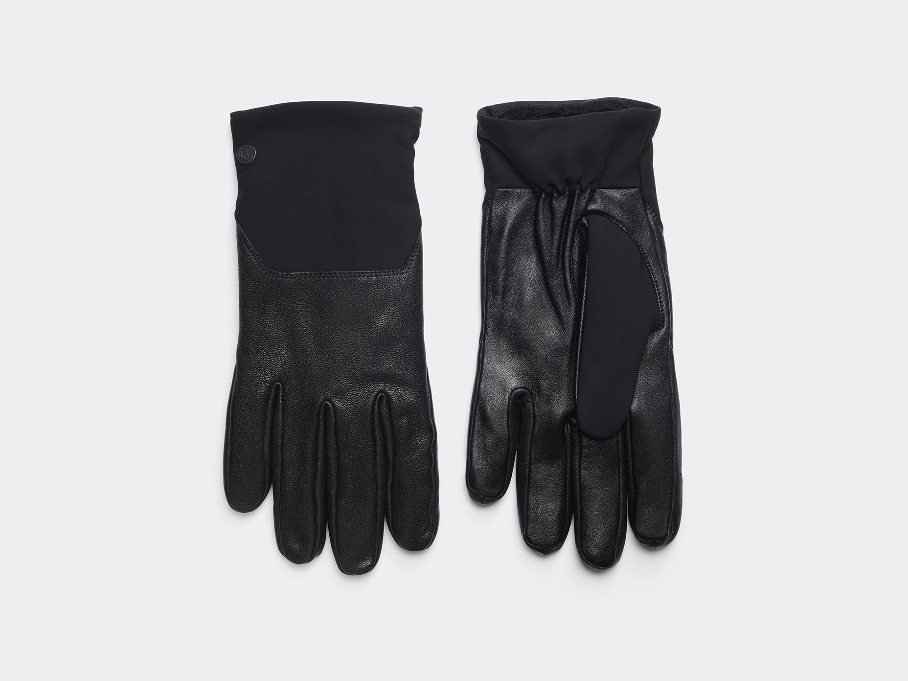Mixed Media Glove - Black