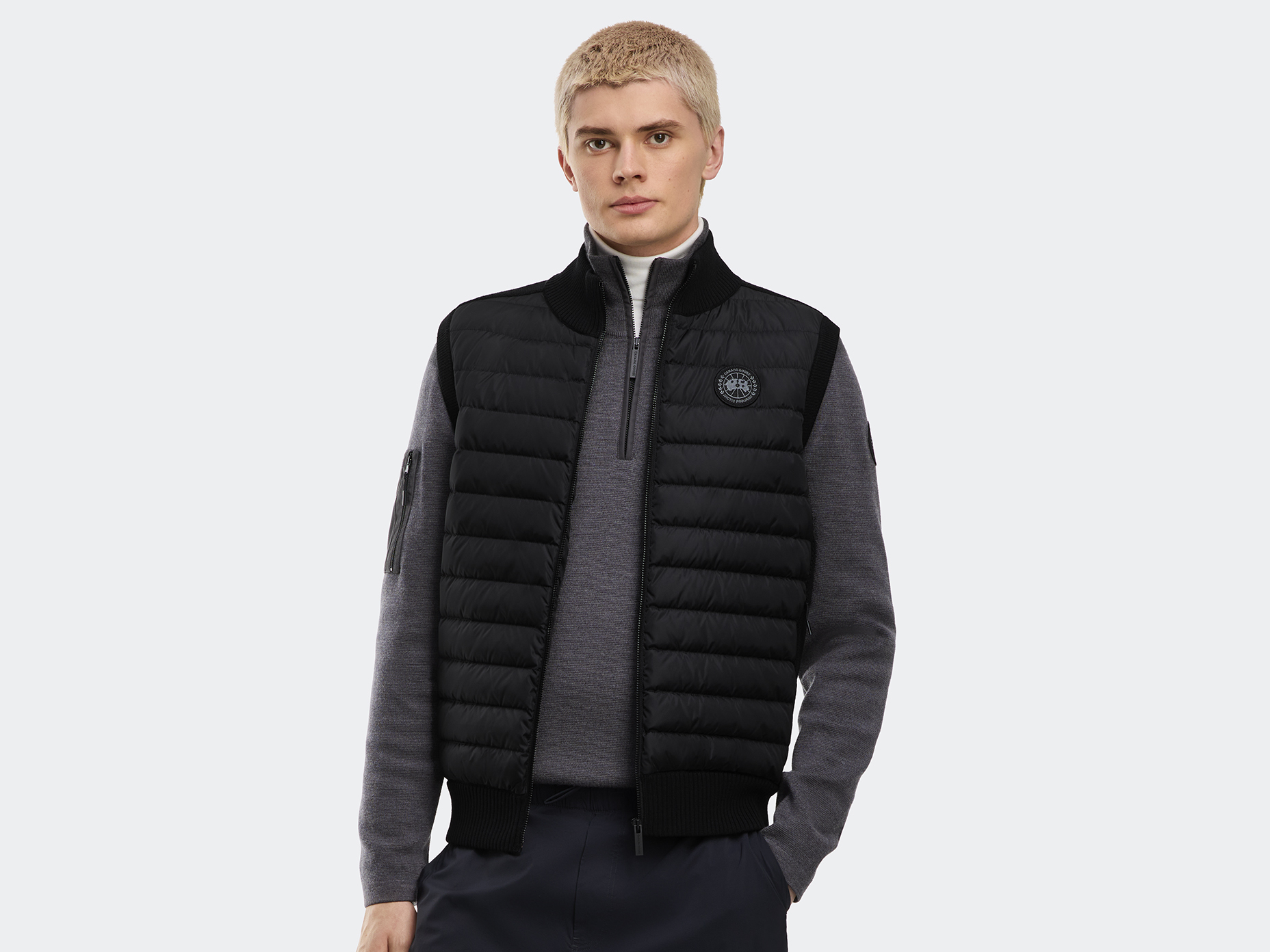 HyBridge® Knit Vest Black Label - Black