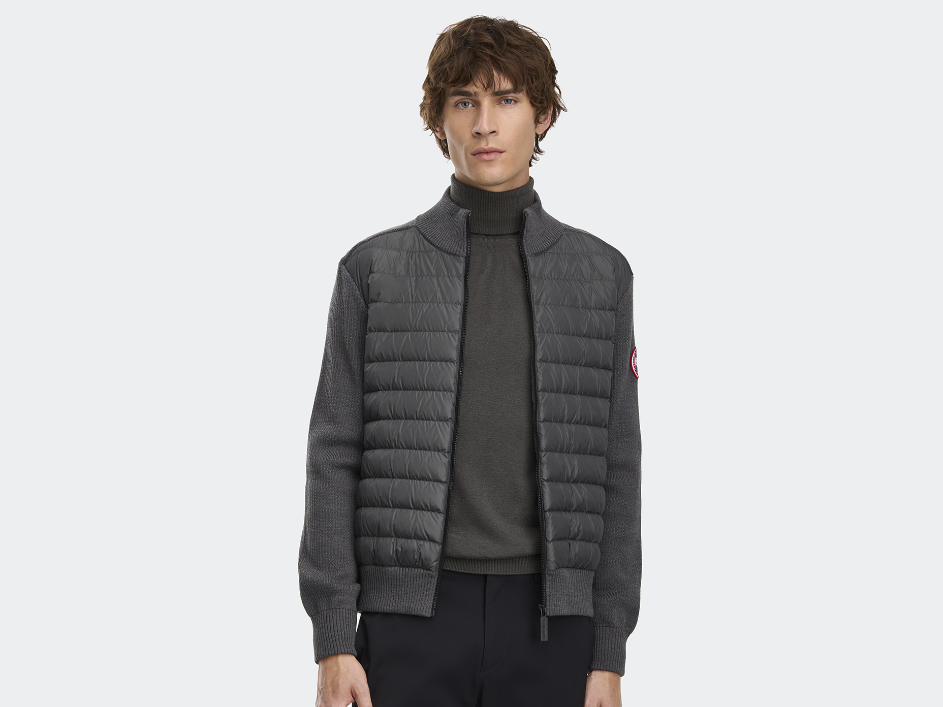 HyBridge® Knit Jacket - Iron Grey