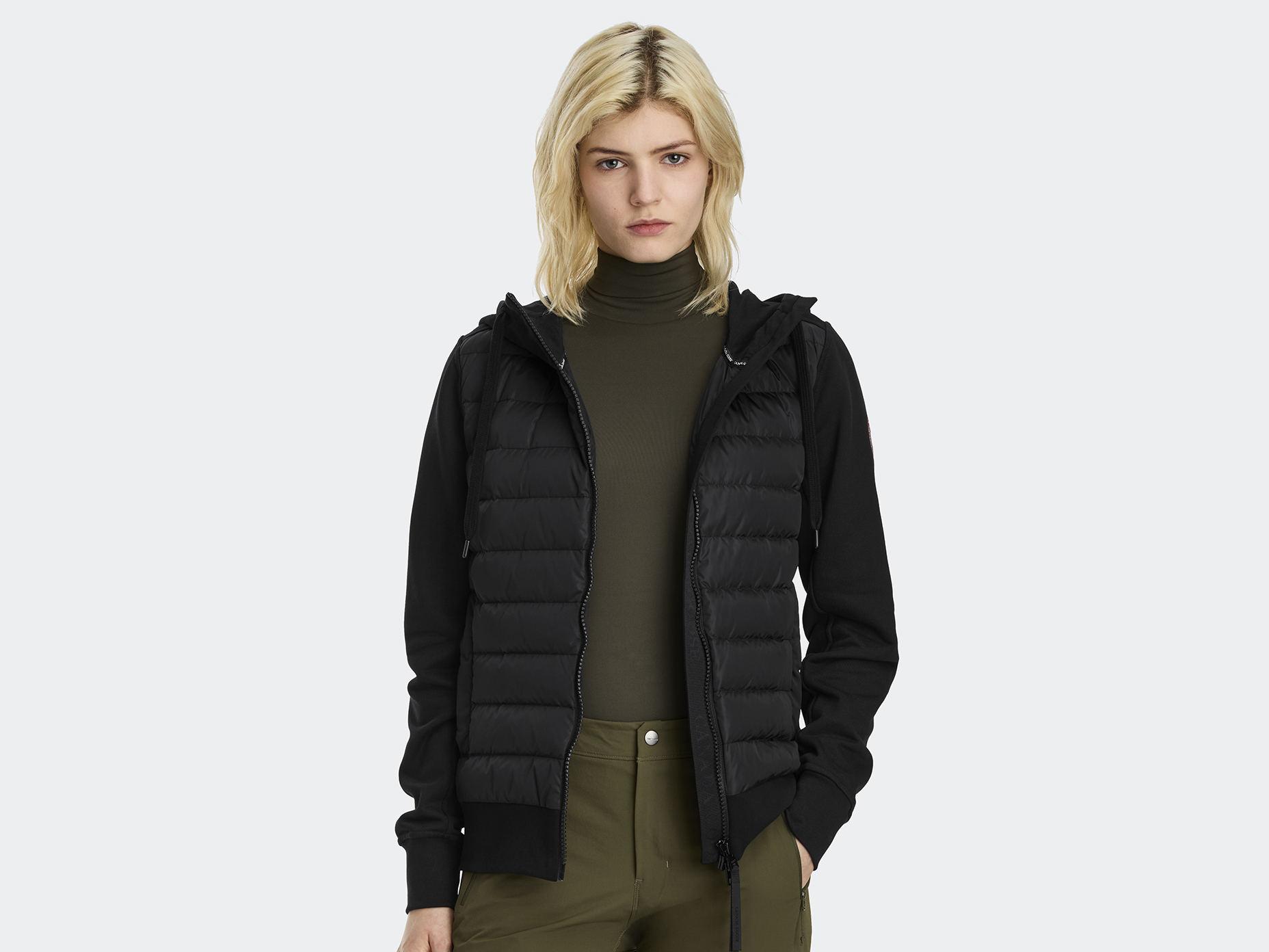 HyBridge® Muskoka Full-Zip Hoodie - Black