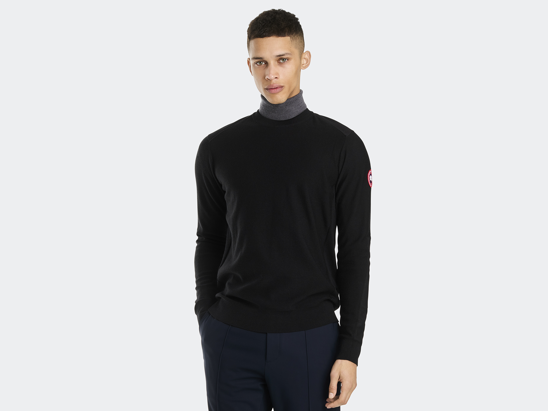 Dartmouth Crewneck Sweater - Black