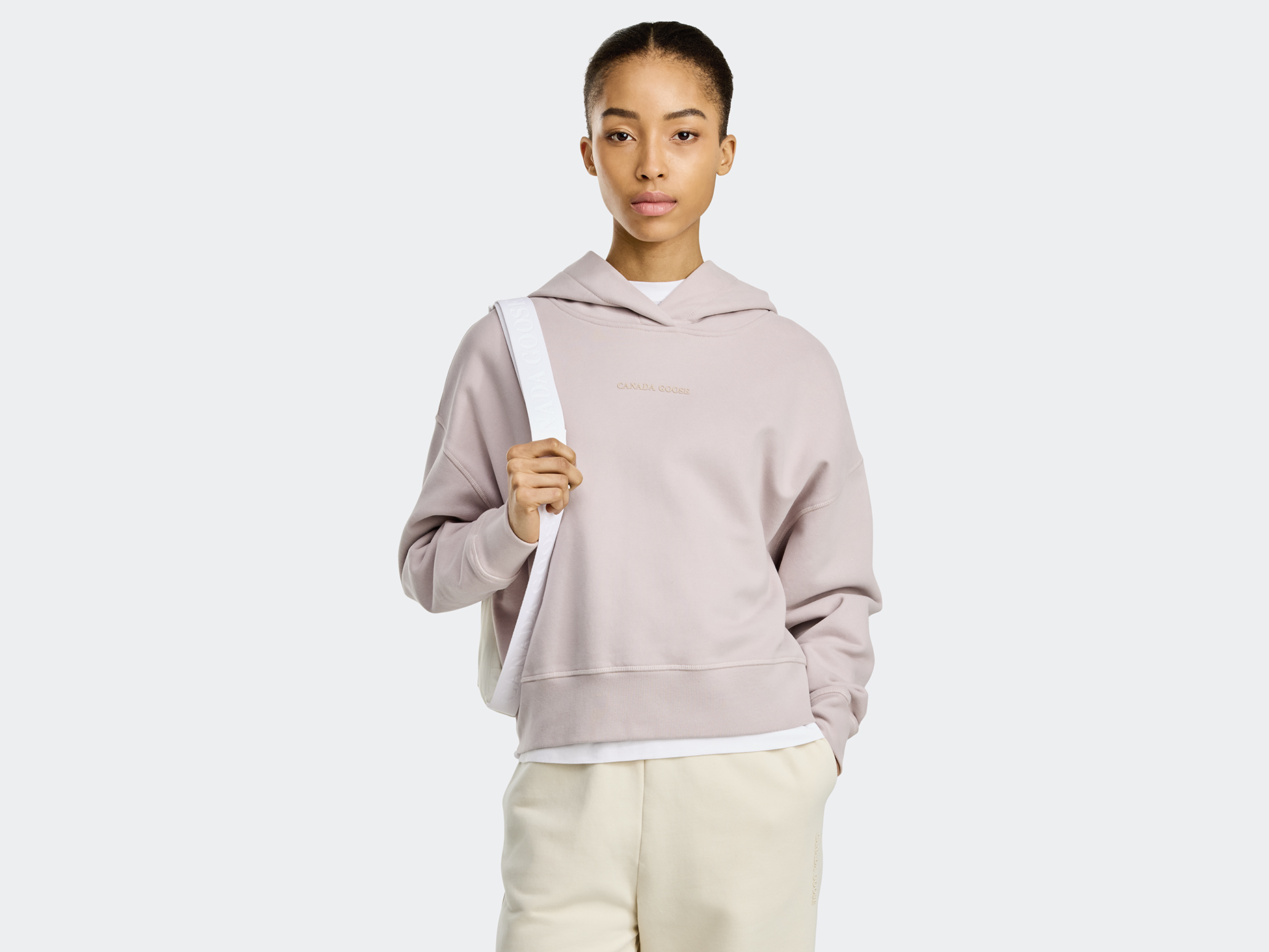 Muskoka Relaxed Hoodie - Lucent Rose