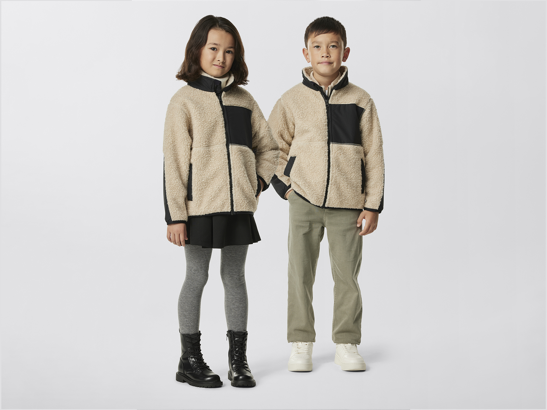 Kids Simcoe Fleece Jacket - Light Tan
