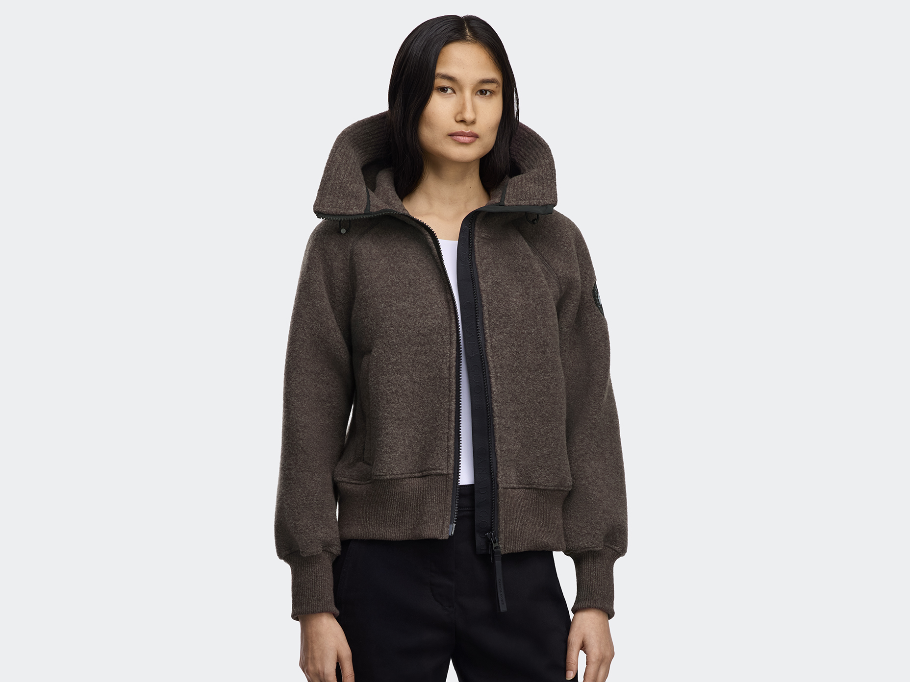Chilliwack Bomber Kind Fleece Black Label - Taupe Grey