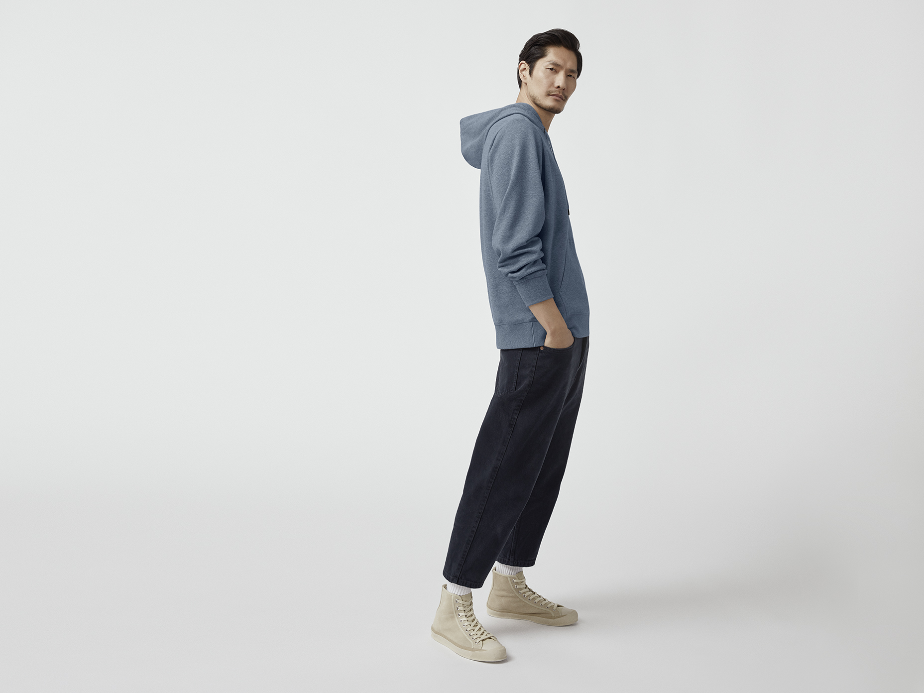 Huron Hoodie - Ozone Blue