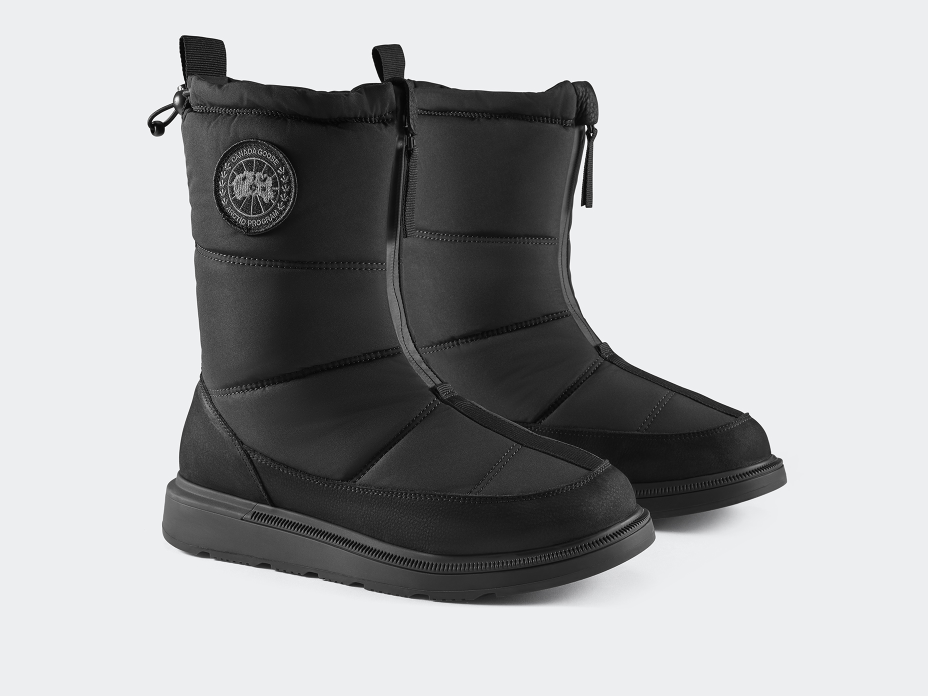 Women's Cypress Fold-Down Puffer Boot - Black