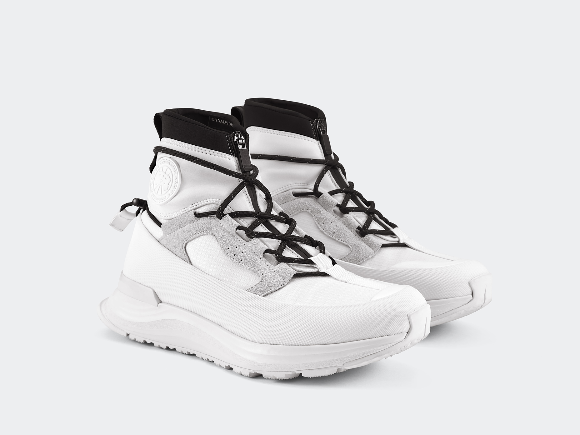 Women's Glacier Trail Sneaker High - White