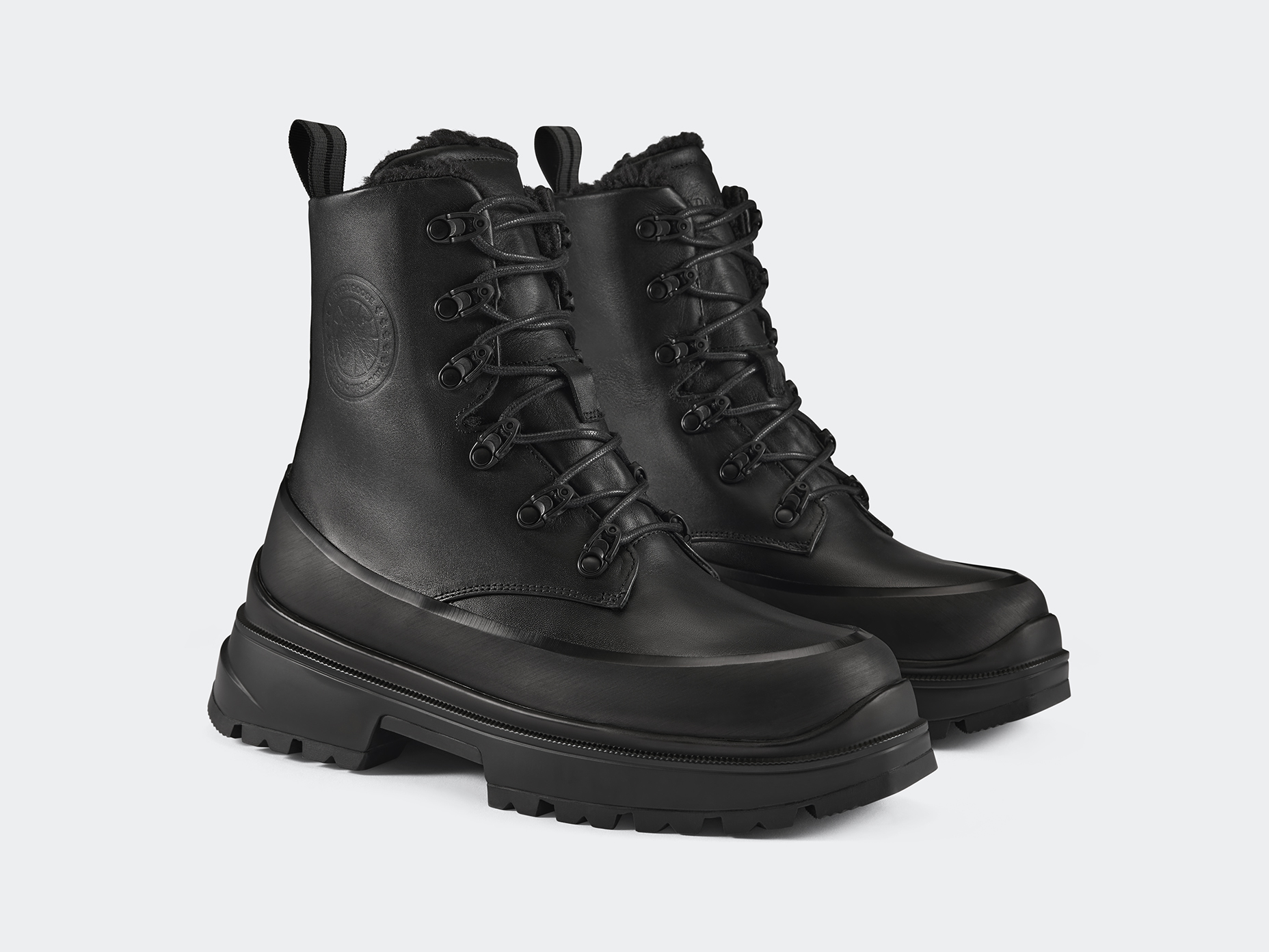 Kya Lace-up Boot - Black