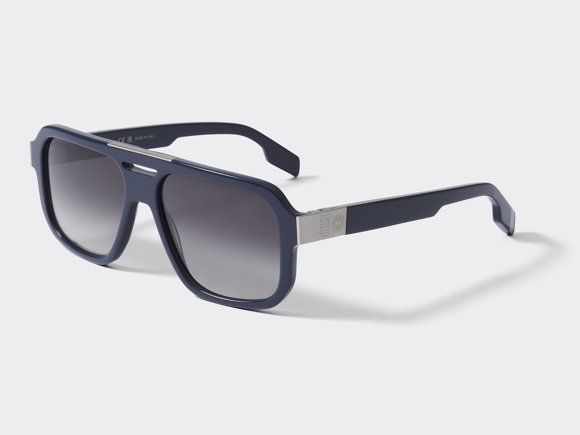 Milford Sunglasses - Blue/Gradient Grey
