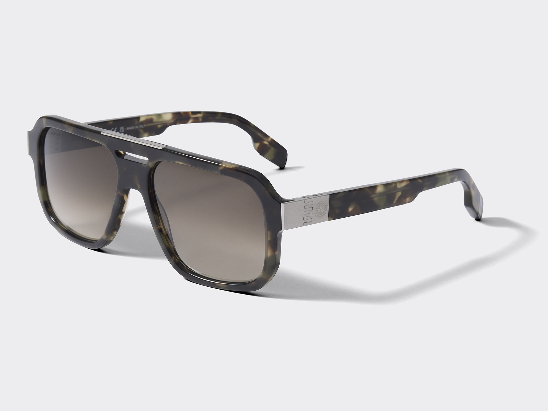 Milford Sunglasses - Havana Khaki/Gradient Brown Smoke