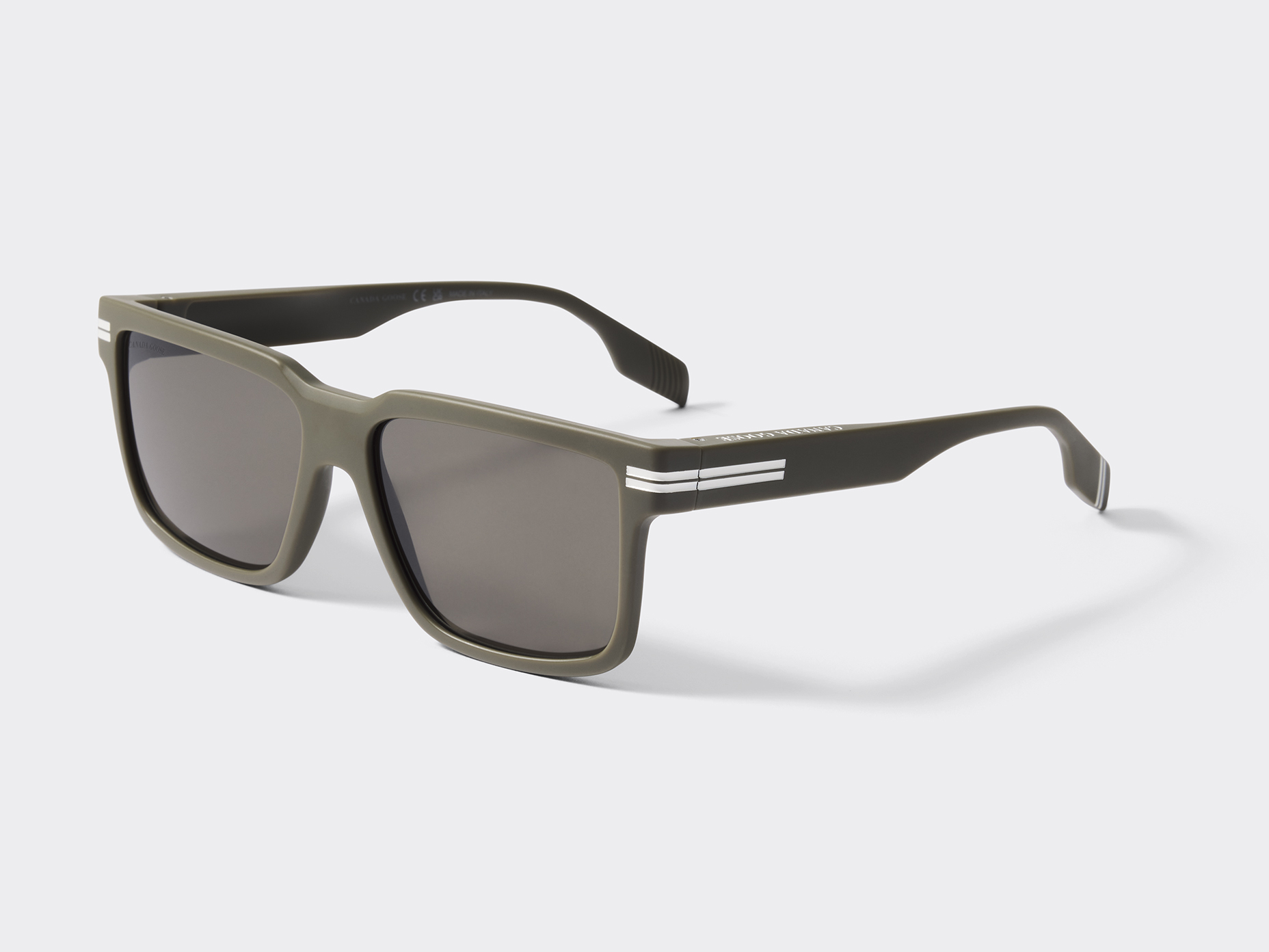 Redwood Sunglasses - Matte Khaki/Green