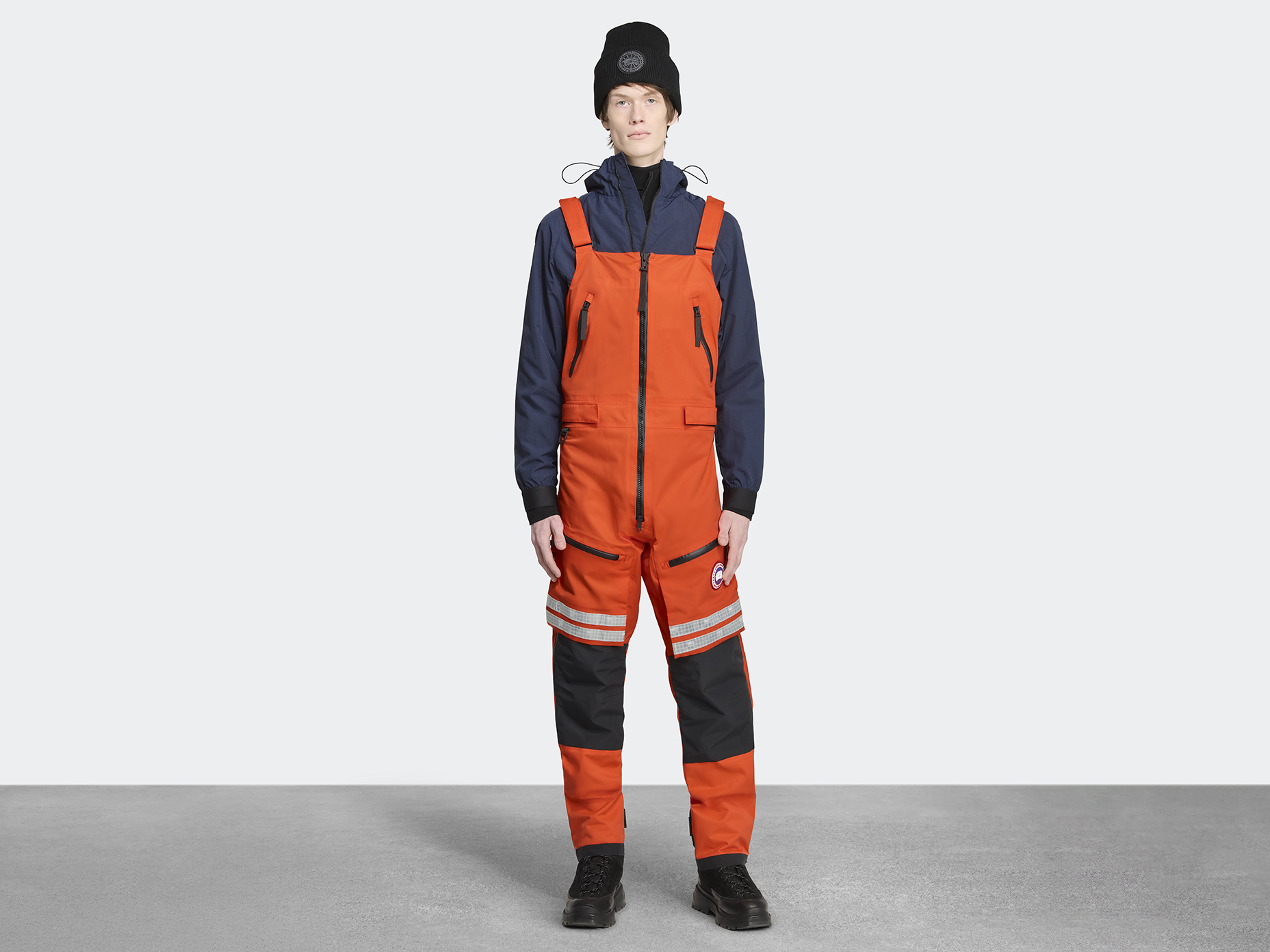 Sea Mantra Bib Overall - Signal Orange