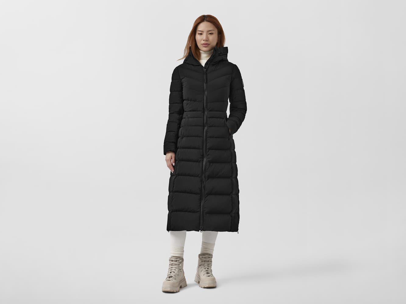 Clair Long Coat Black Label Canada Goose CH
