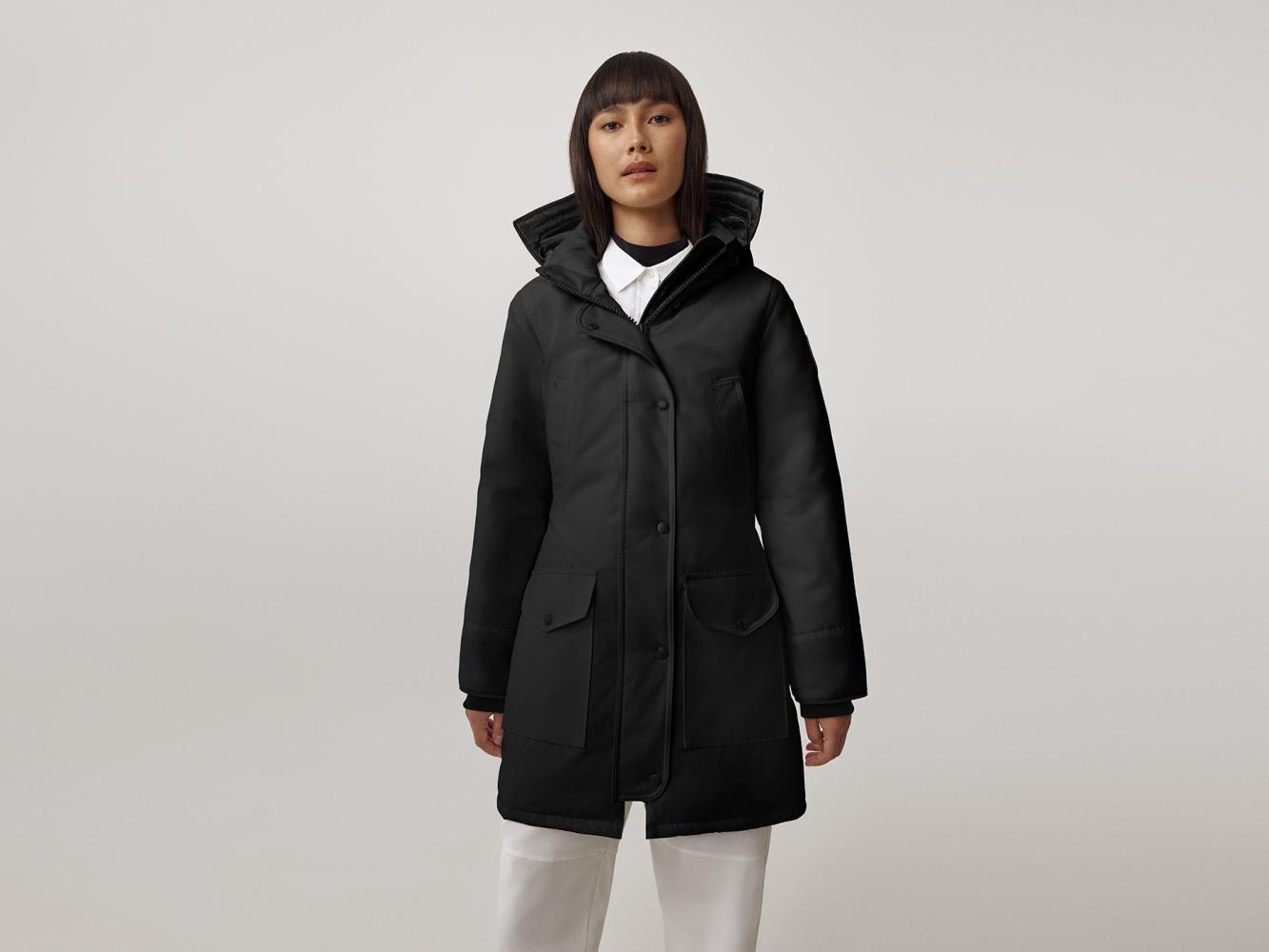 Canada goose ockley parka black label clearance