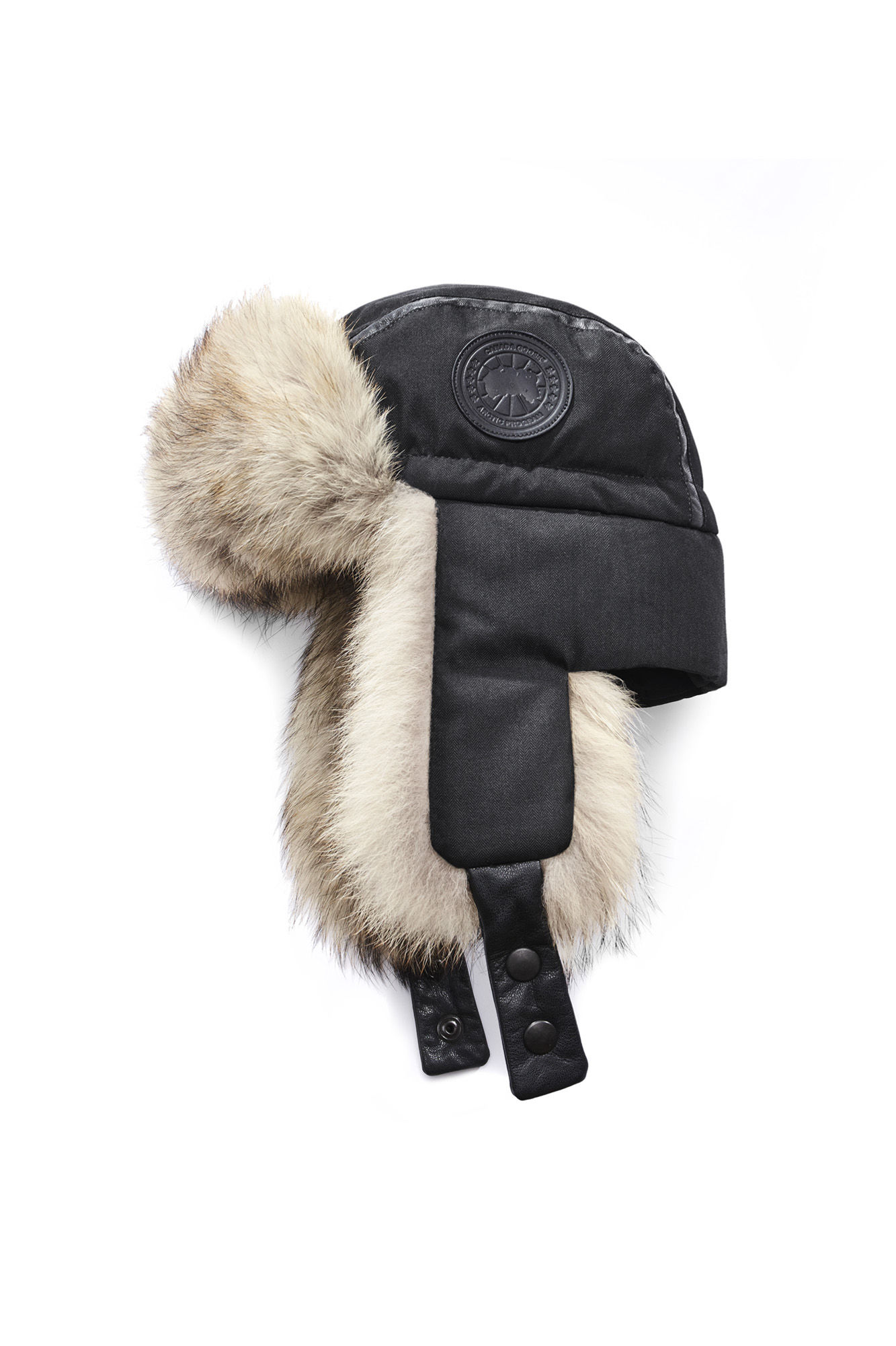 Men S Aviator Hat Black Label Canada Goose