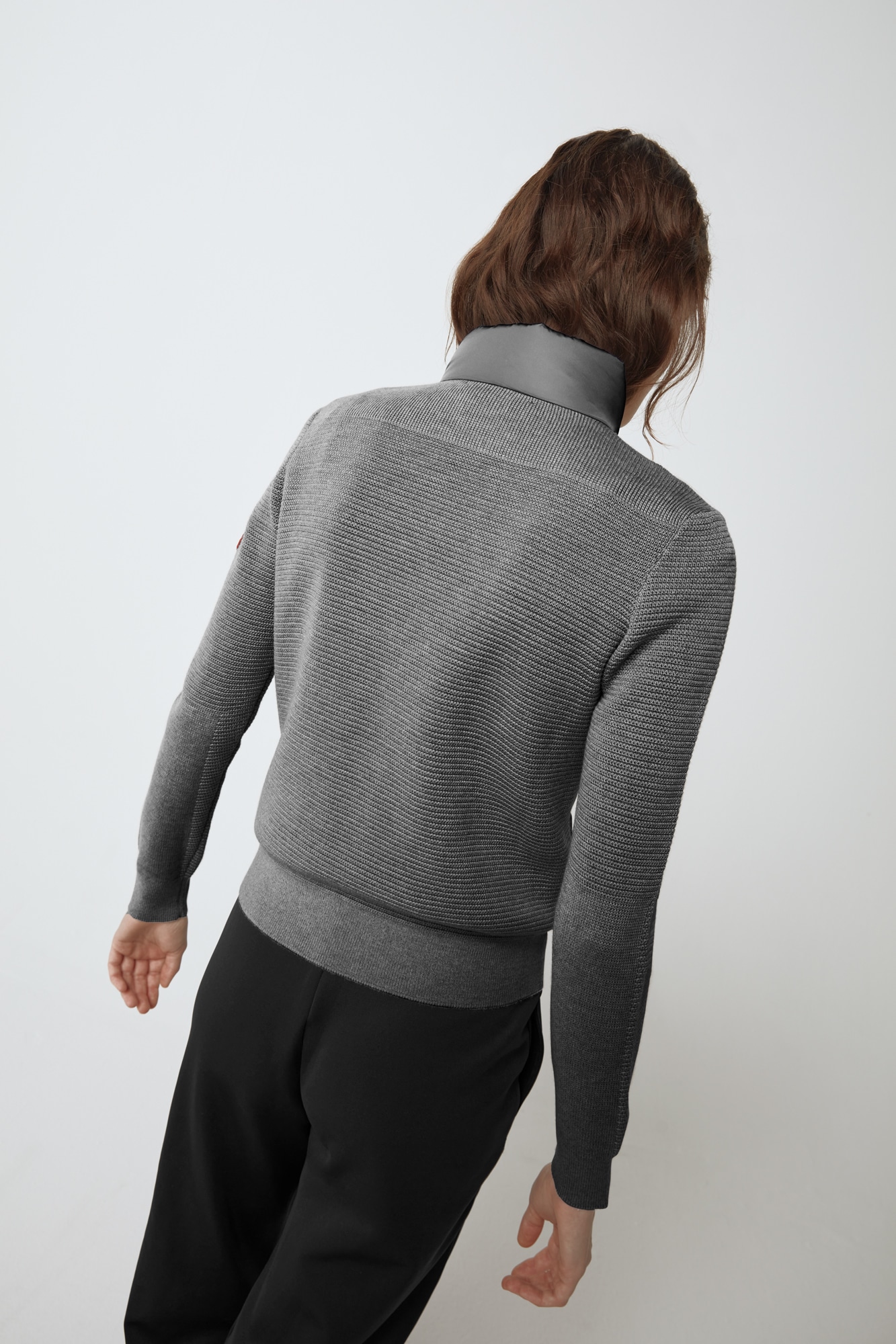 canada goose hybridge knit jacket women's