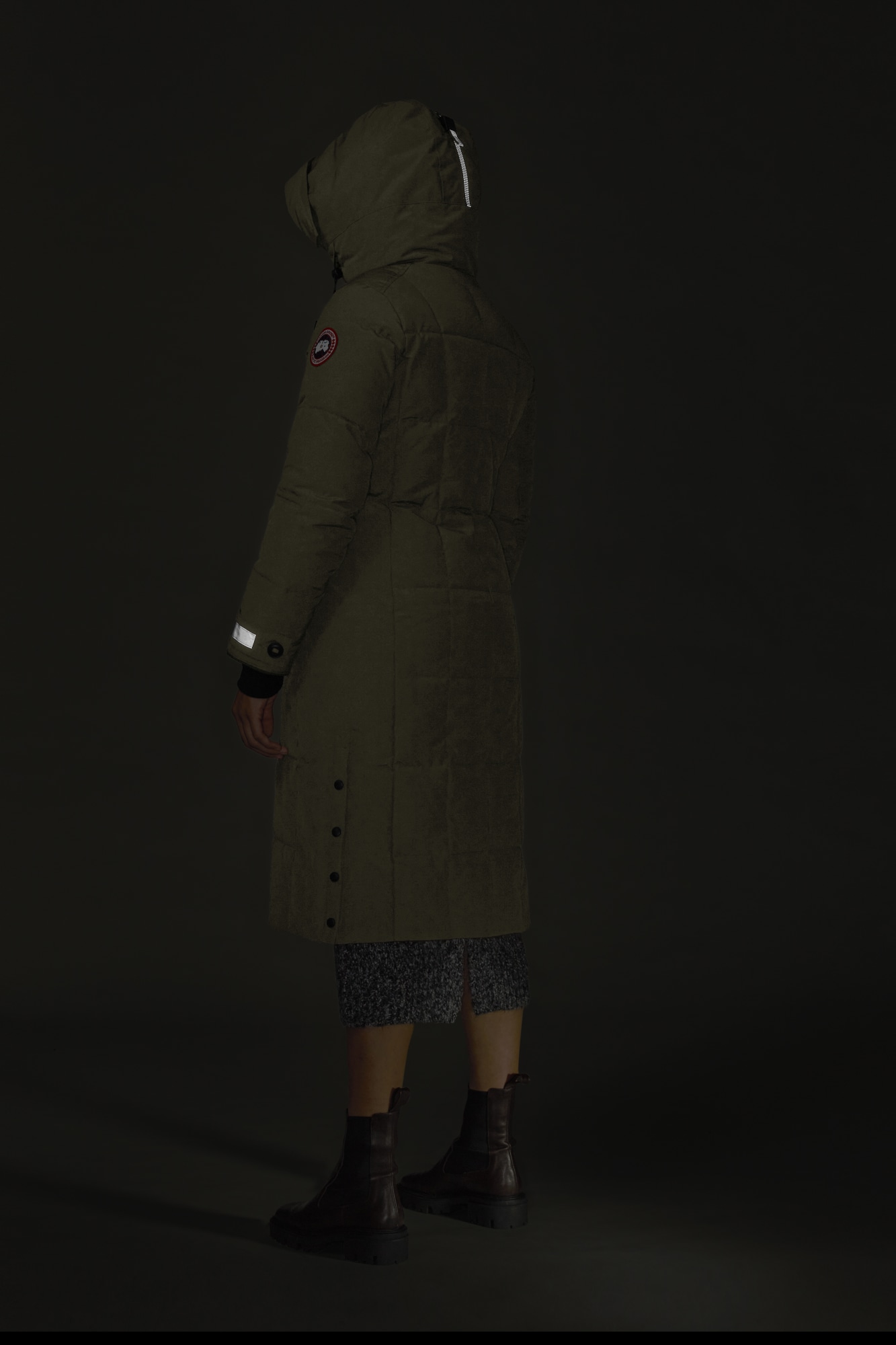 canada goose elmwood parka graphite