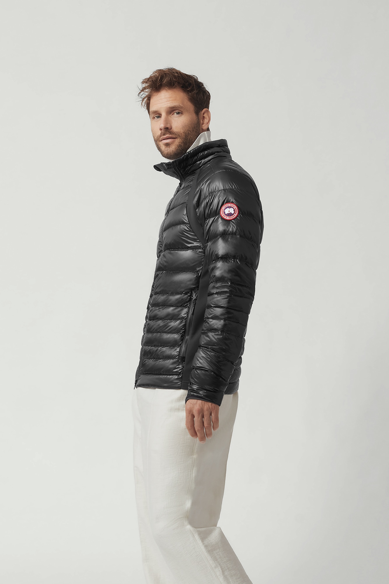 Featured image of post Canada Goose Mens Long Down Coat - This is a black asymmetric pea coat.