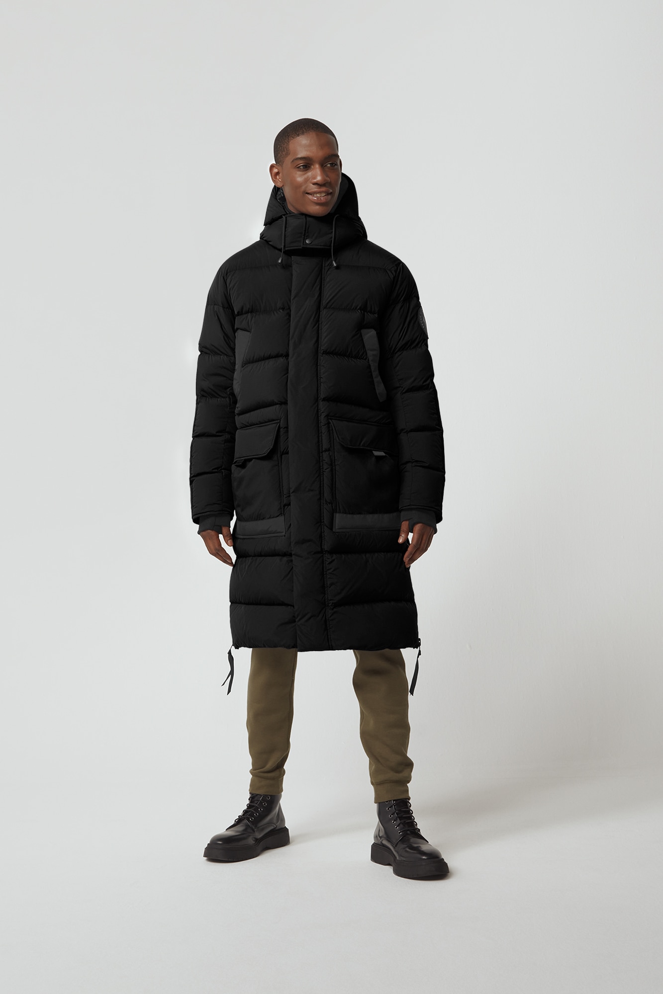 warwick parka tech black label